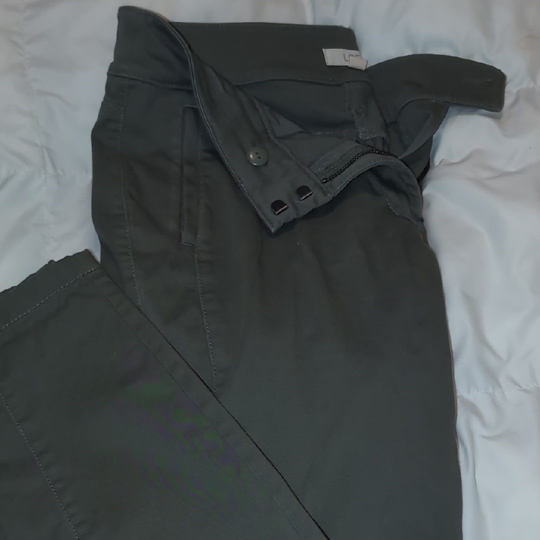 Loft Women's Army Green Chinos